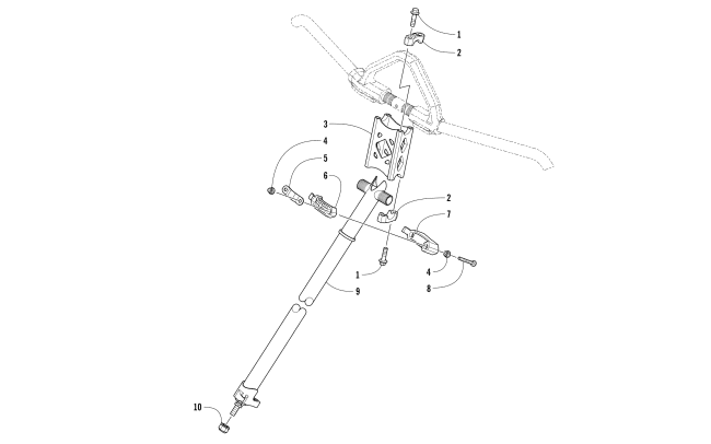 STEERING POST ASSEMBLY