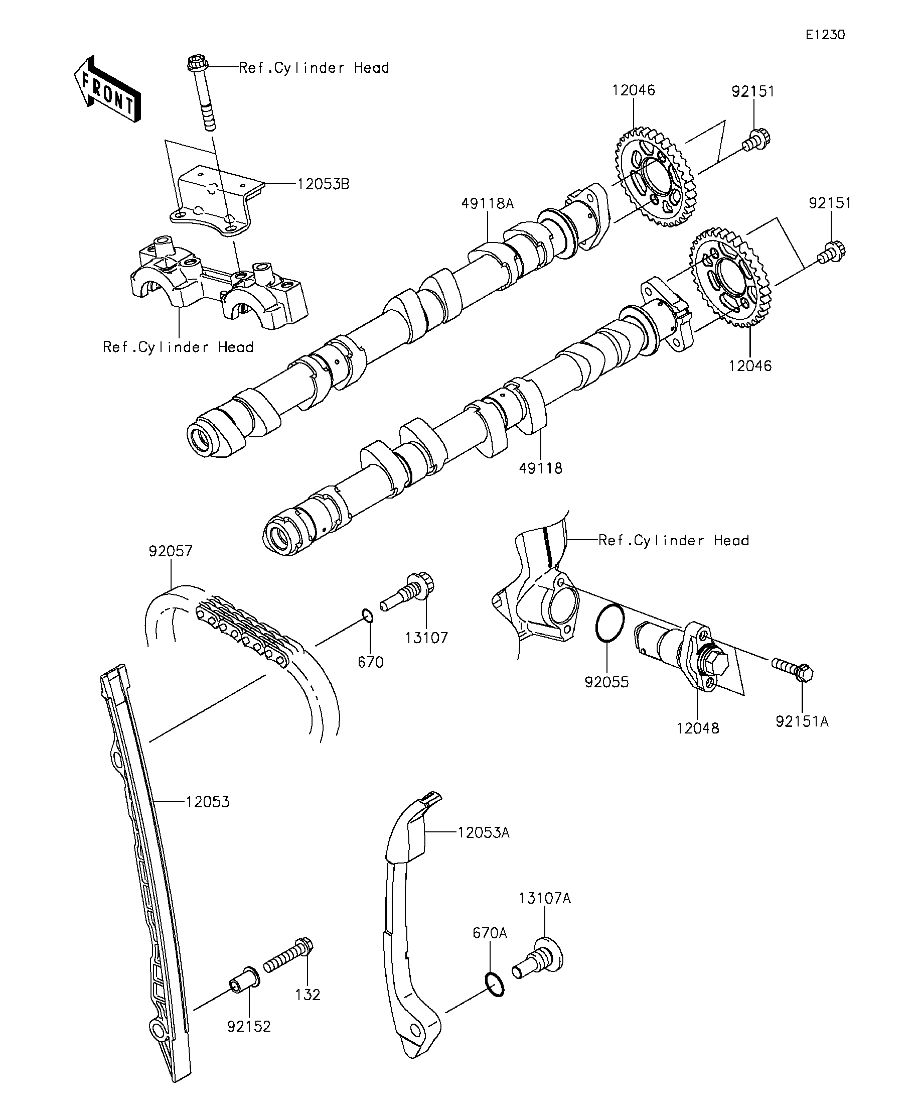 Camshaft(s)/Tensioner