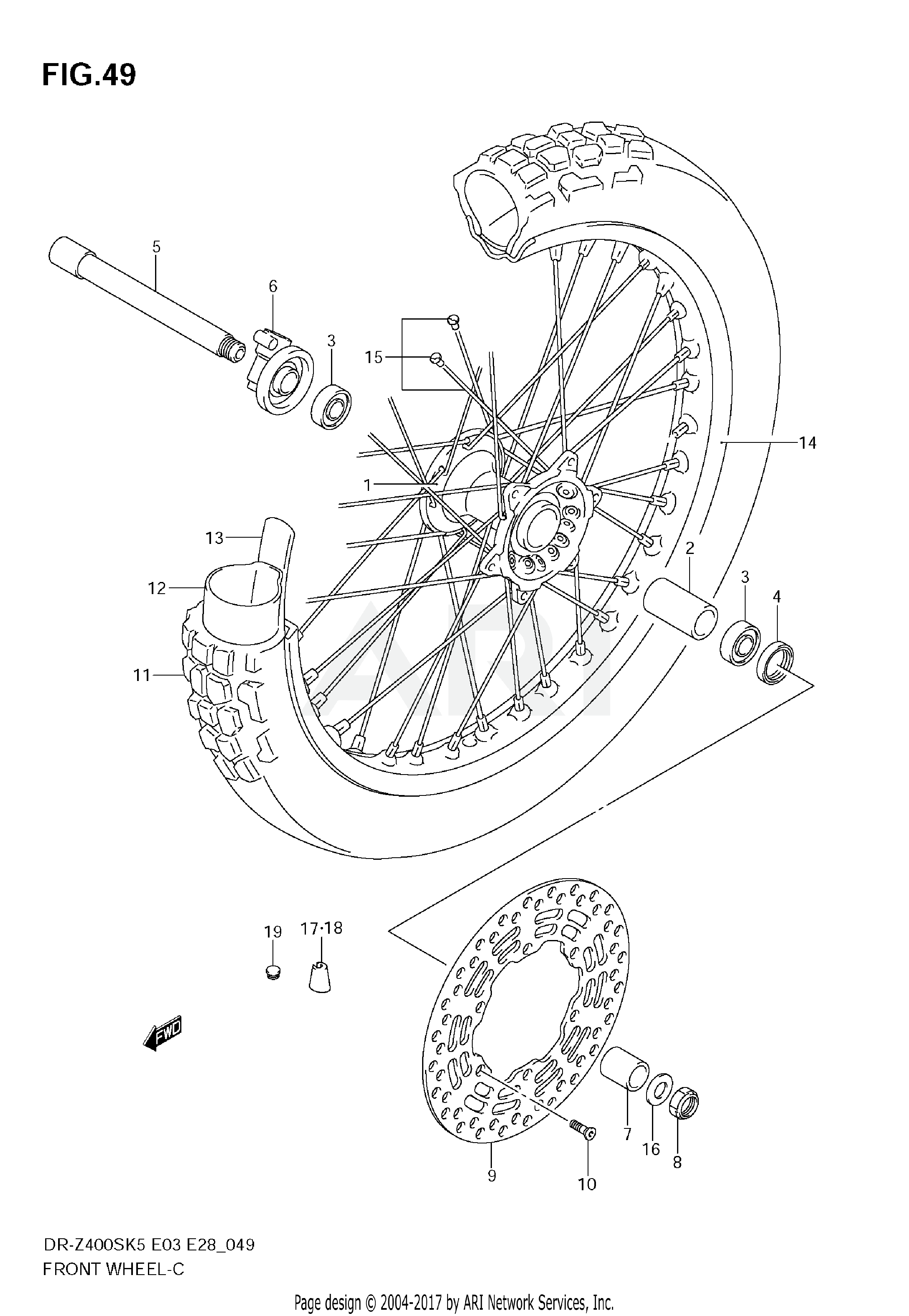 FRONT WHEEL