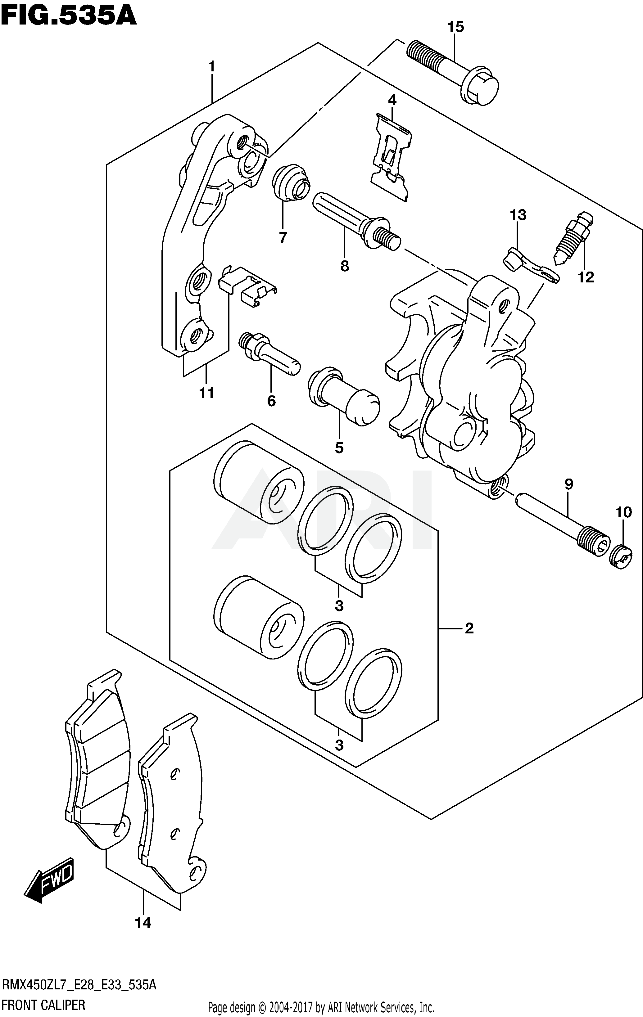 FRONT CALIPER