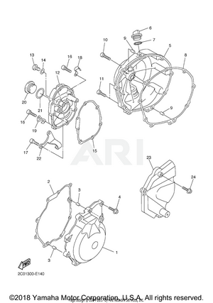 CRANKCASE COVER 1