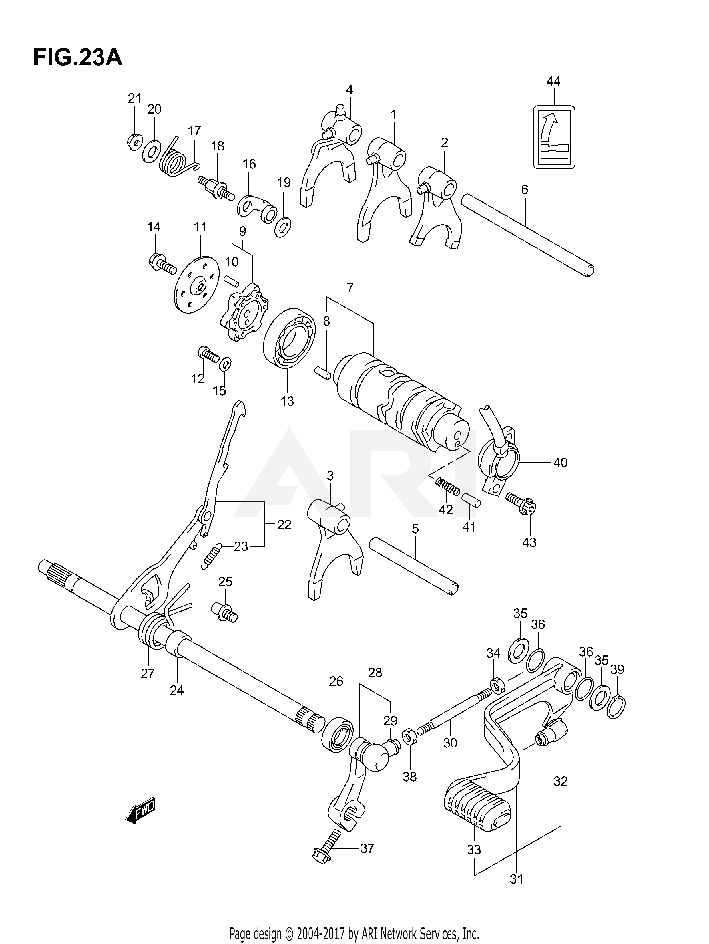 GEAR SHIFTING (1)(MODEL K4/K5/K6/K7)