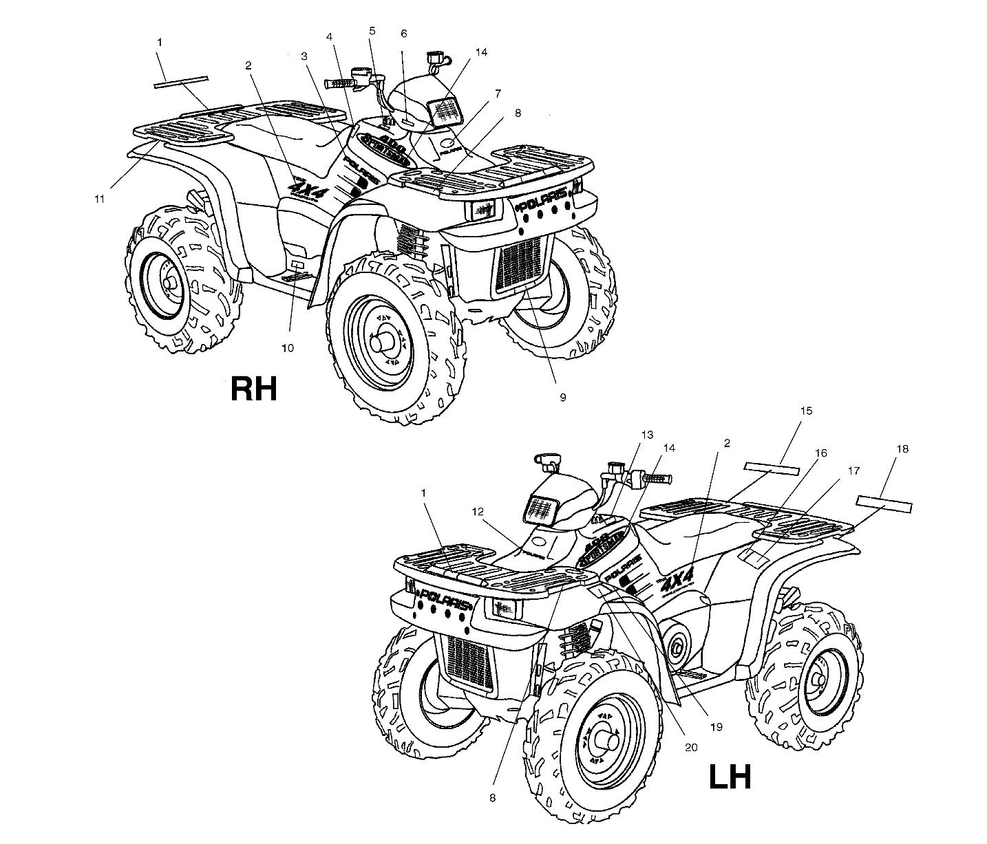 DECALS - A02CH42AA (4968536853A08)