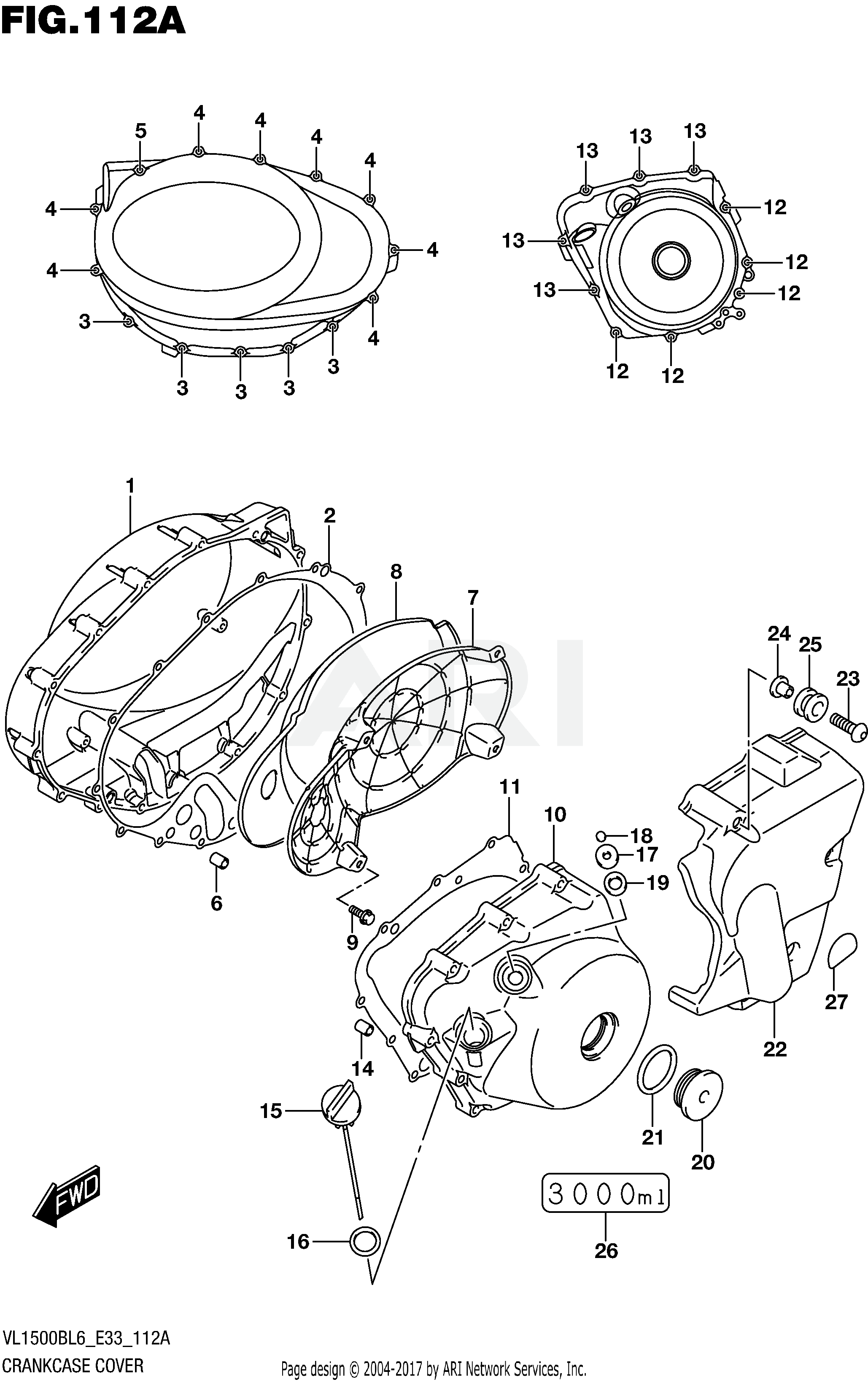 CRANKCASE COVER