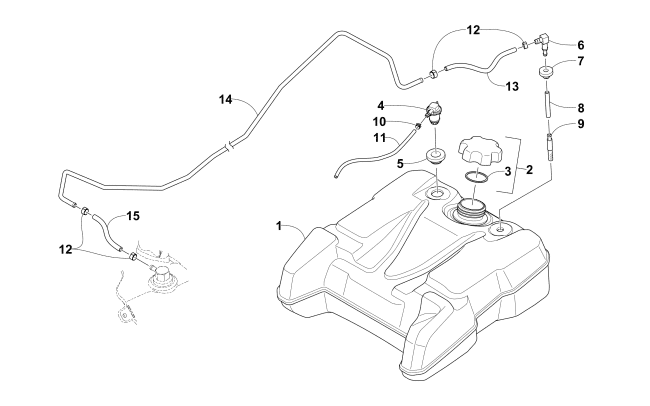 AUXILIARY GAS TANK ASSEMBLY