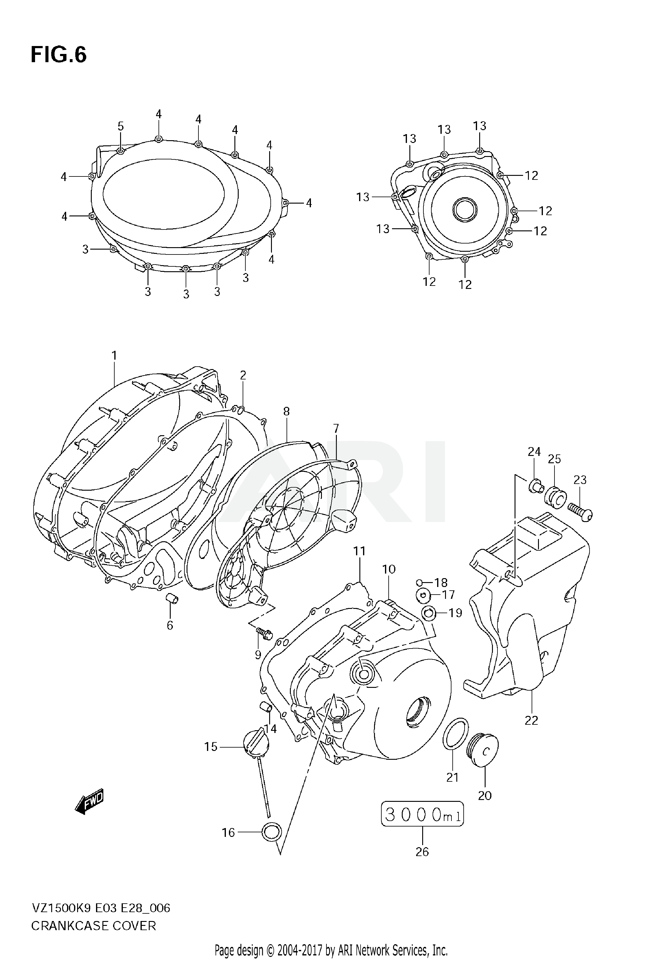 CRANKCASE COVER