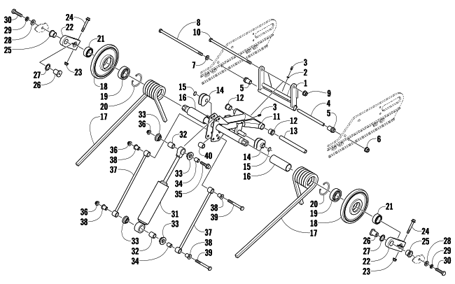 REAR SUSPENSION REAR ARM ASSEMBLY