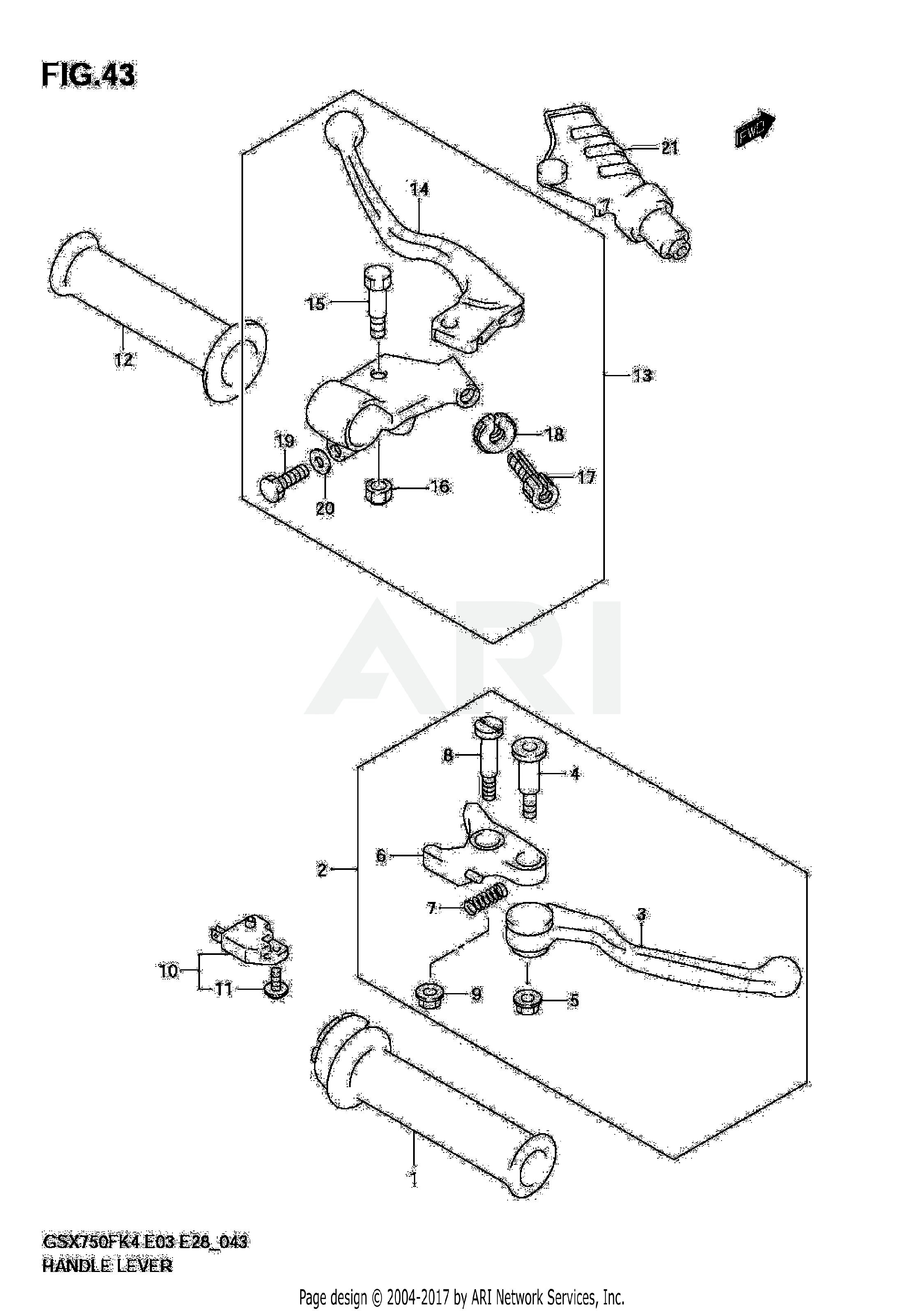 HANDLE LEVER