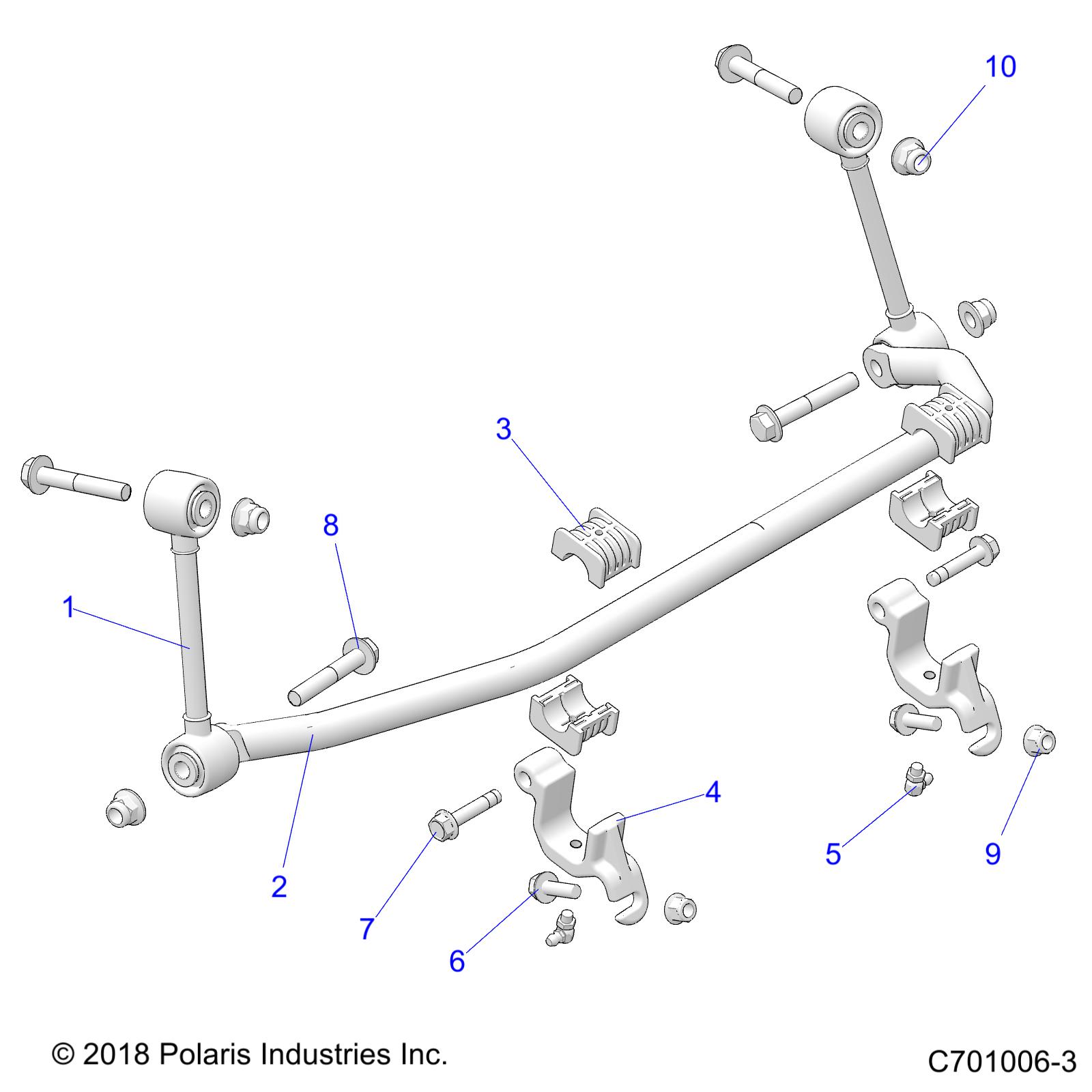 SUSPENSION, FRONT, STABILIZER BAR - Z20NAE92KL (700037)