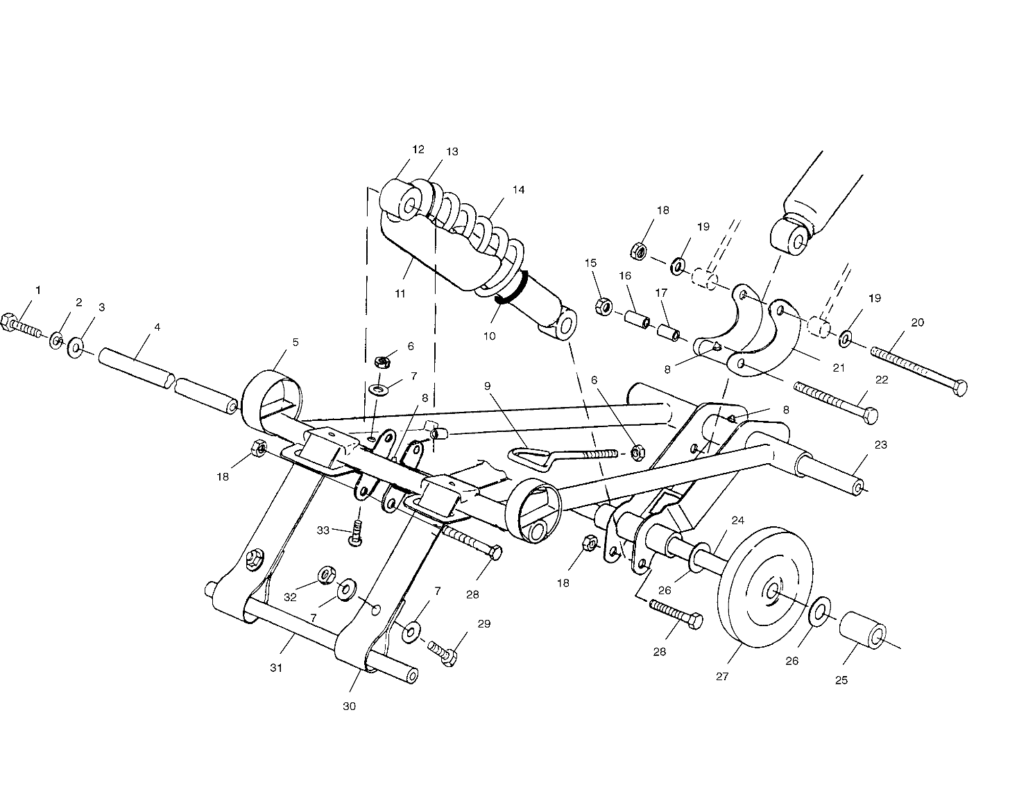 FRONT TORQUE ARM - S00SB8AS (4954015401b011)