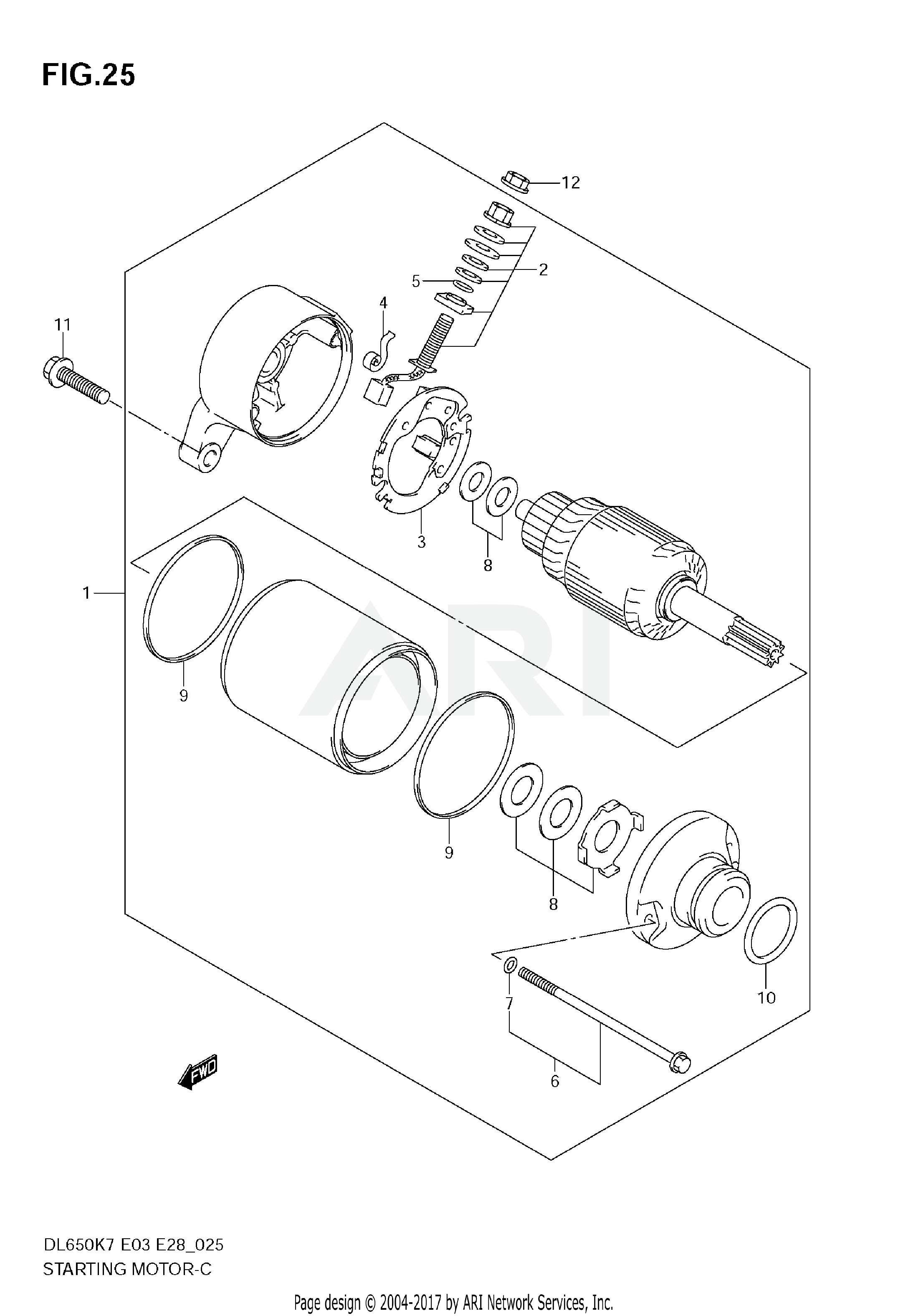 STARTING MOTOR