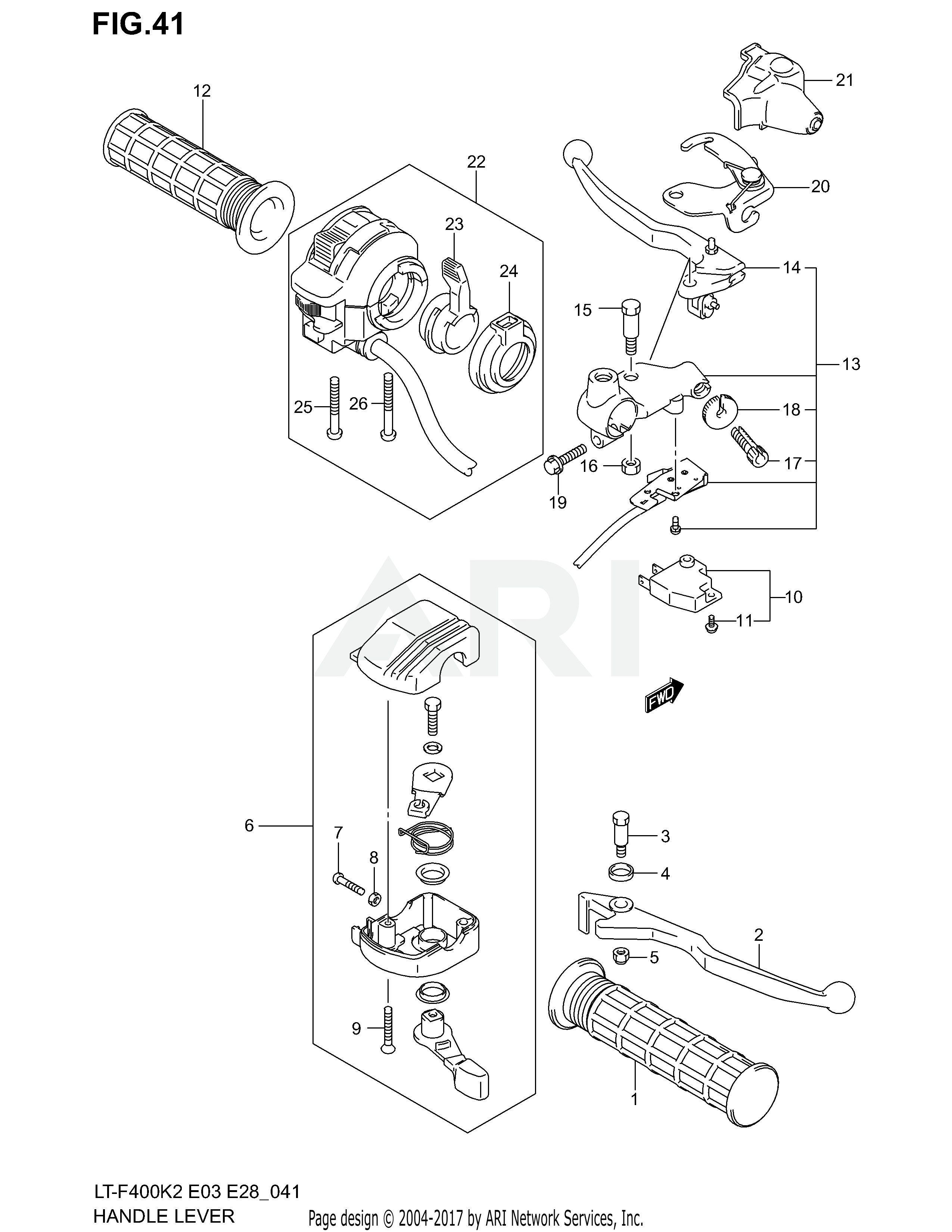 HANDLE LEVER