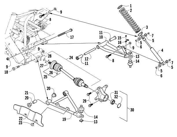 FRONT SUSPENSION ASSEMBLY