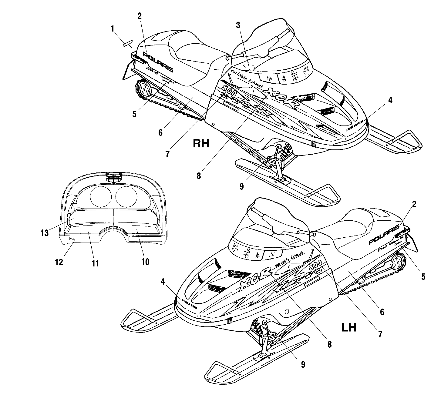 DECALS - S01SB8AS (4960686068A011)