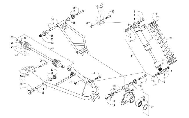 REAR SUSPENSION ASSEMBLY