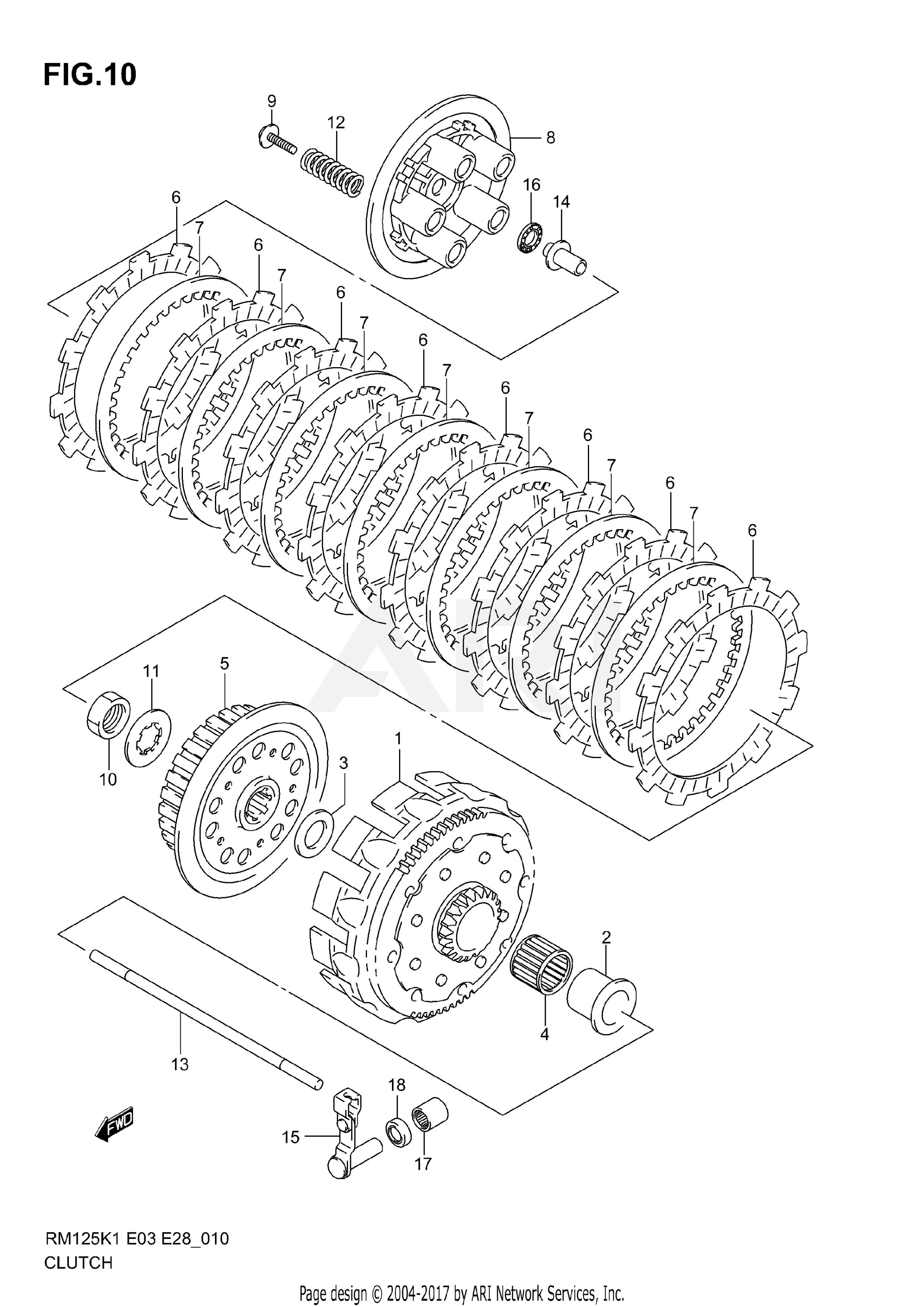 CLUTCH (MODEL K1)