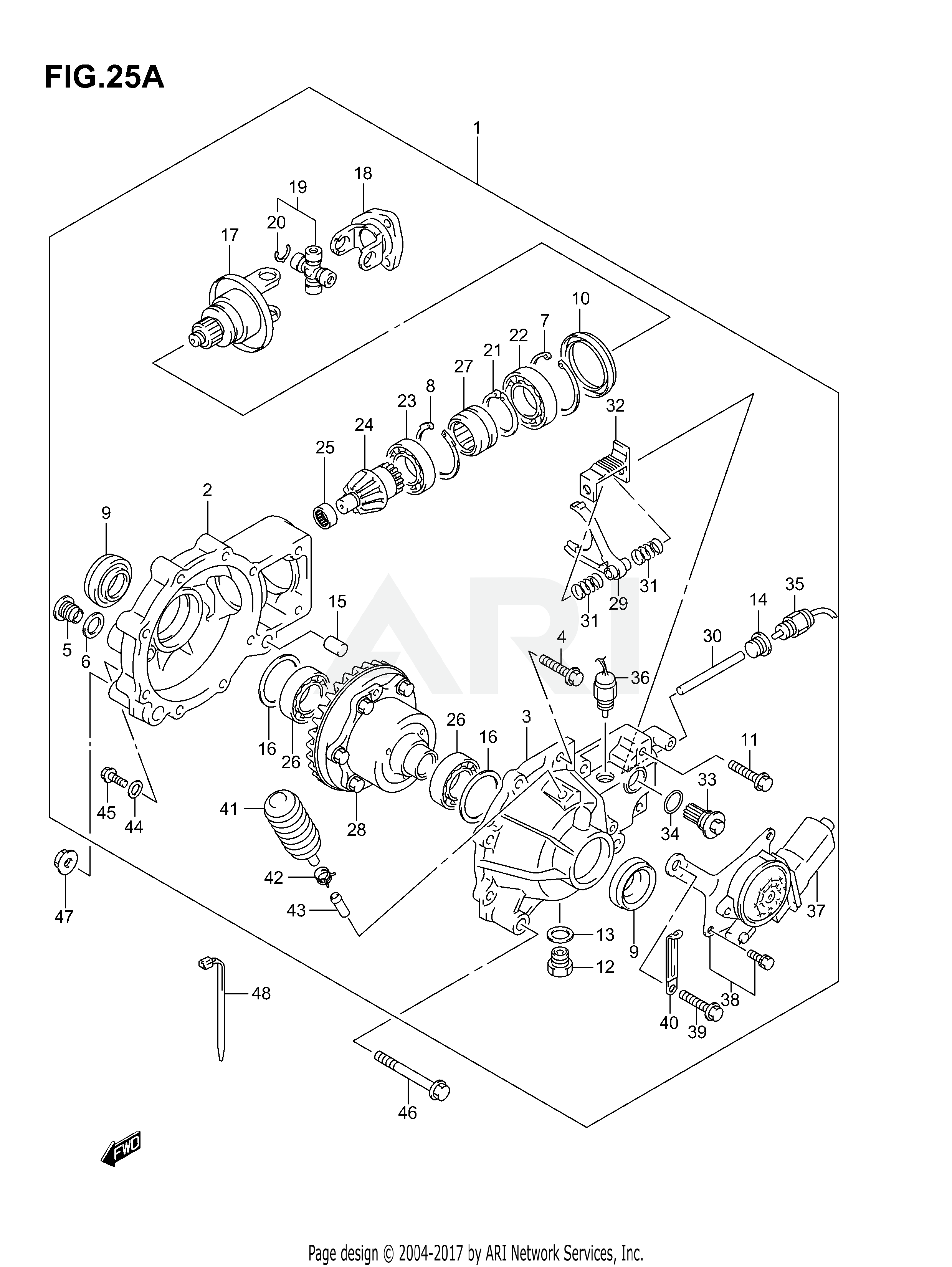 FINAL BEVEL GEAR (FRONT)('05/11%)