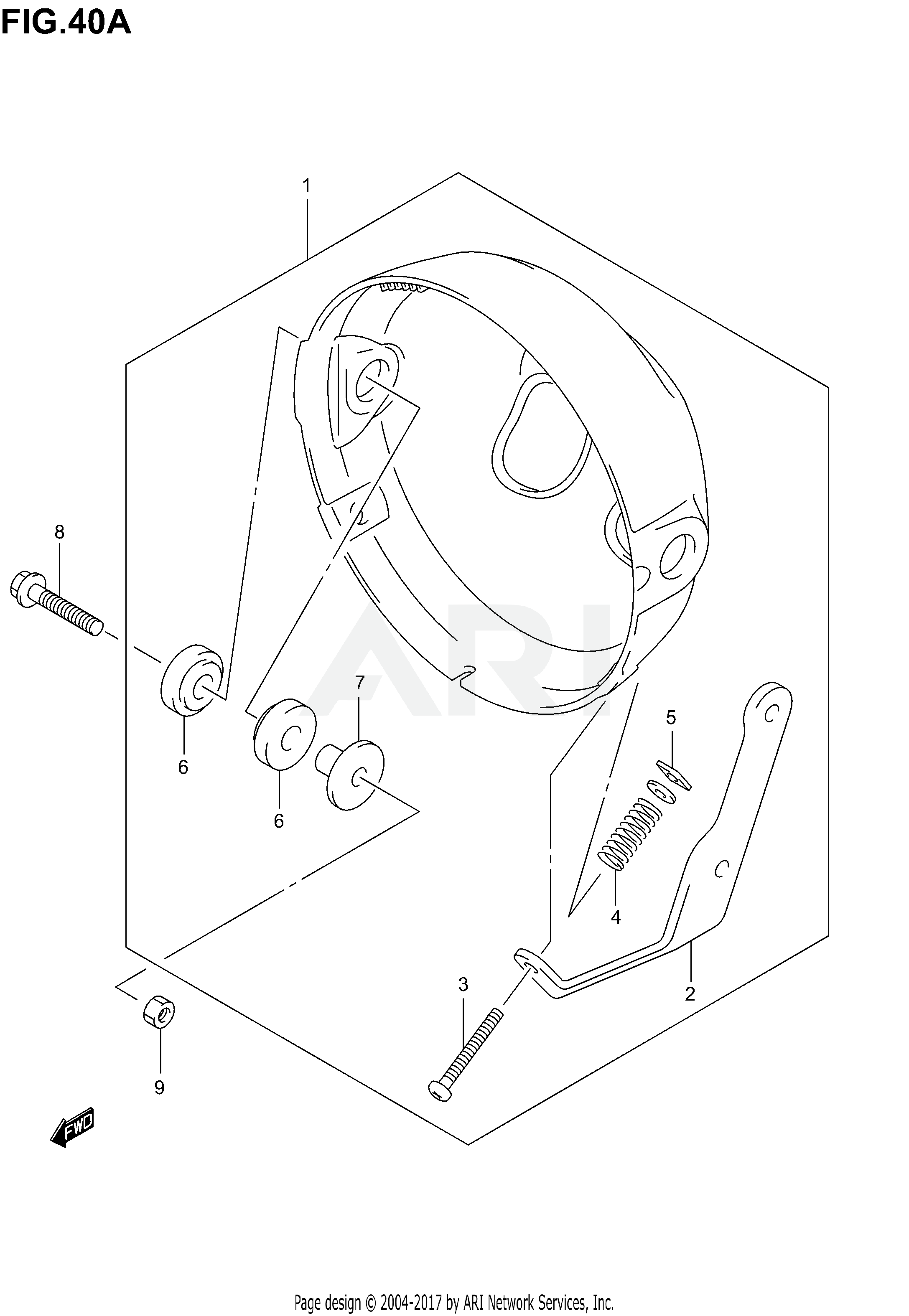 HEADLAMP HOUSING (SV1000K3)