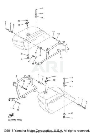 SADDLEBAG MOUNTING