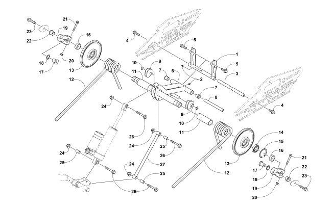 REAR SUSPENSION REAR ARM ASSEMBLY