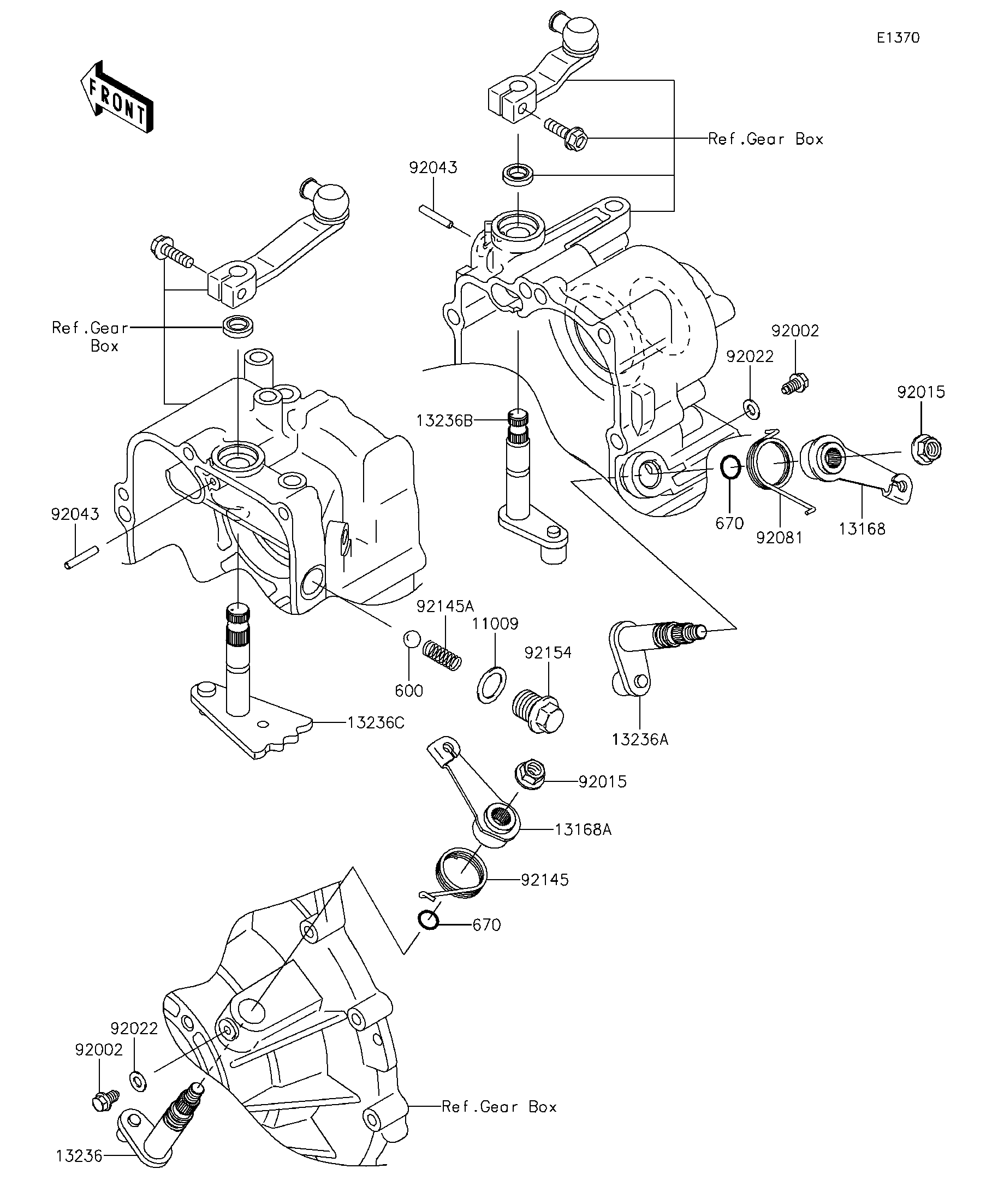 Gear Change Mechanism