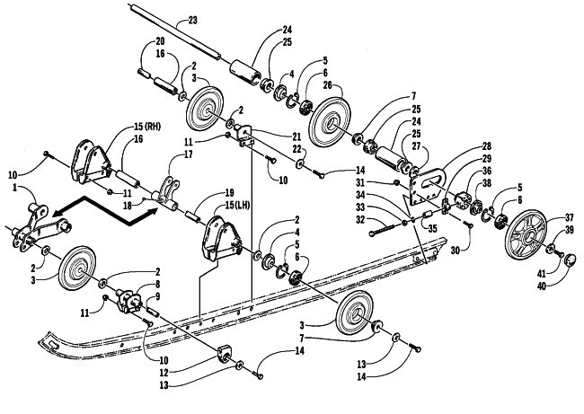 IDLER WHEEL ASSEMBLY