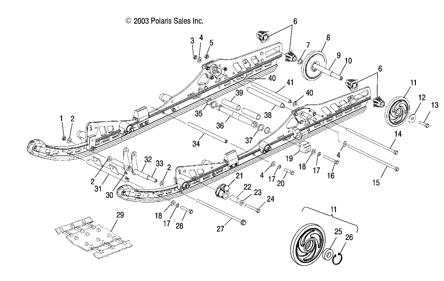 REAR SUSPENSION - S03NT7CS/S03NT8CS (4978117811B09)