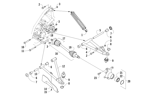 FRONT SUSPENSION ASSEMBLY