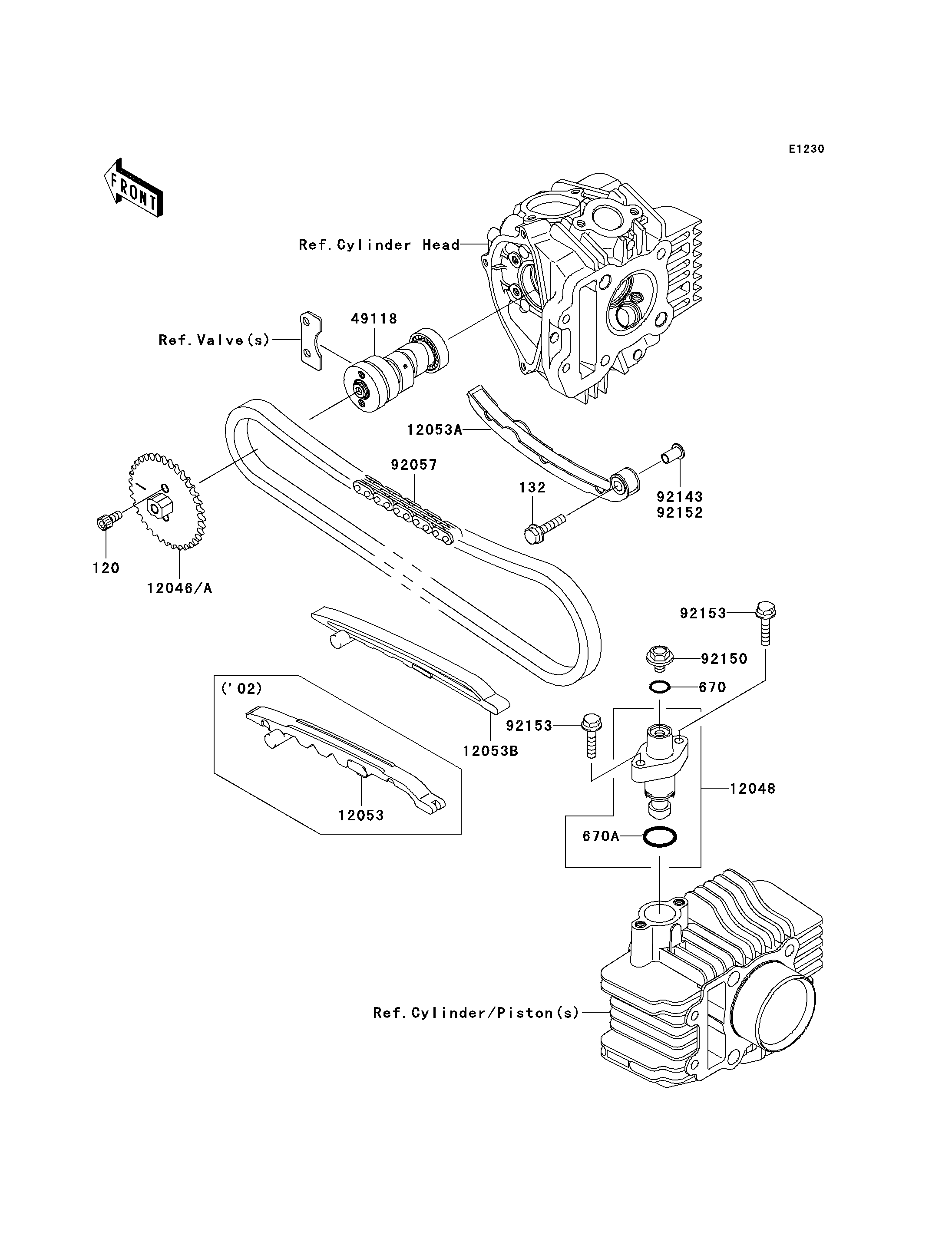 Camshaft(s)/Tensioner