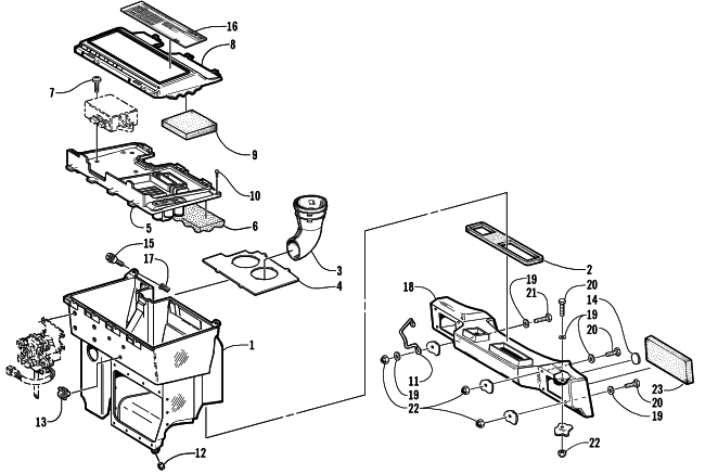 AIR SILENCER ASSEMBLY