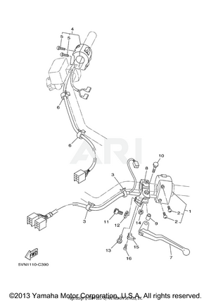 HANDLE SWITCH LEVER