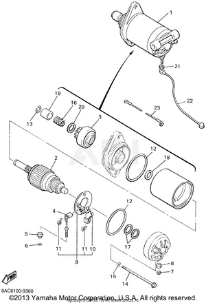 STARTING MOTOR