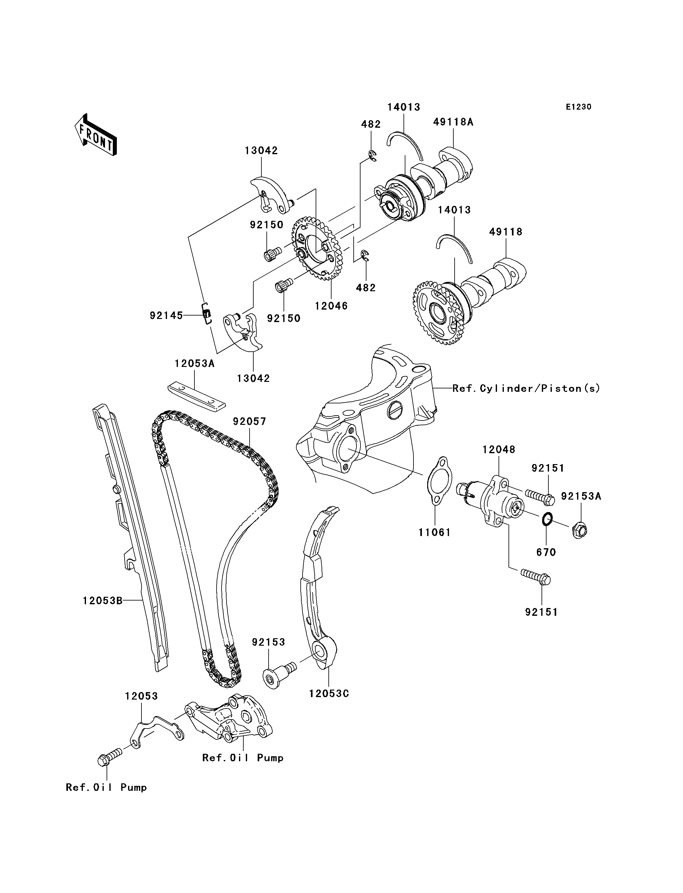 Camshaft(s)/Tensioner