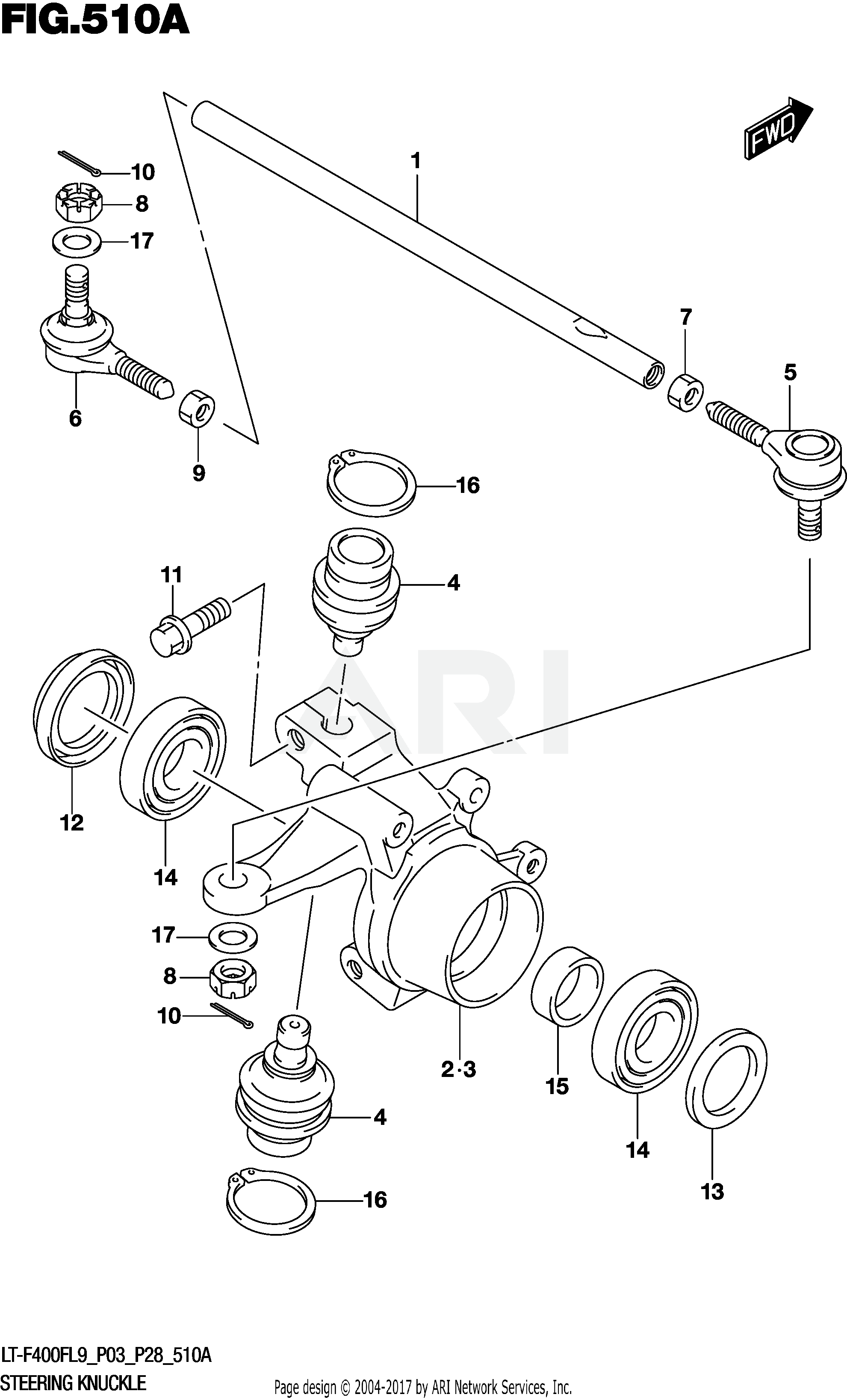 STEERING KNUCKLE