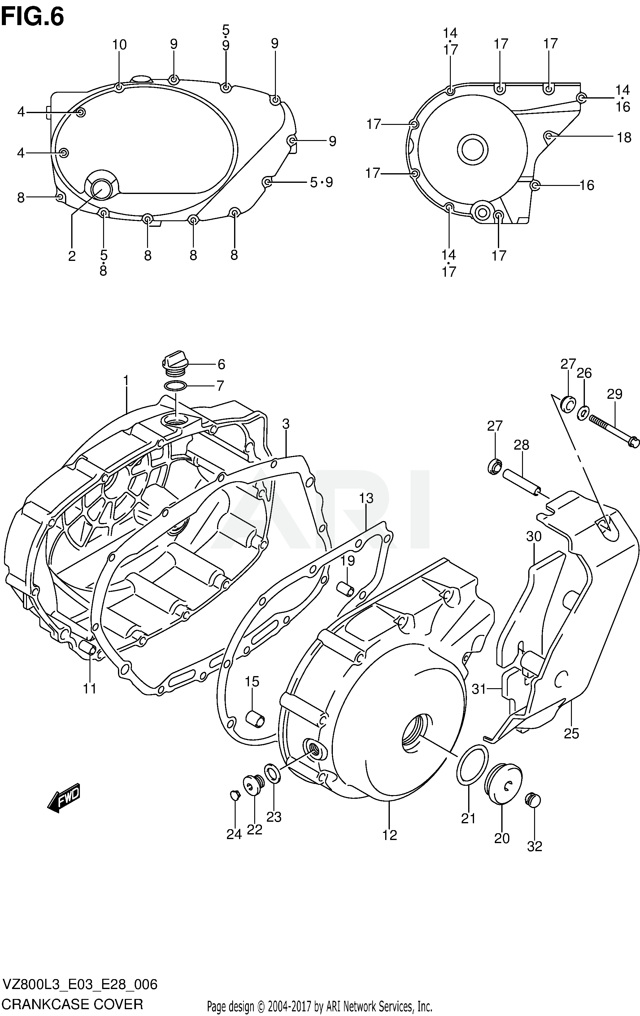 CRANKCASE COVER