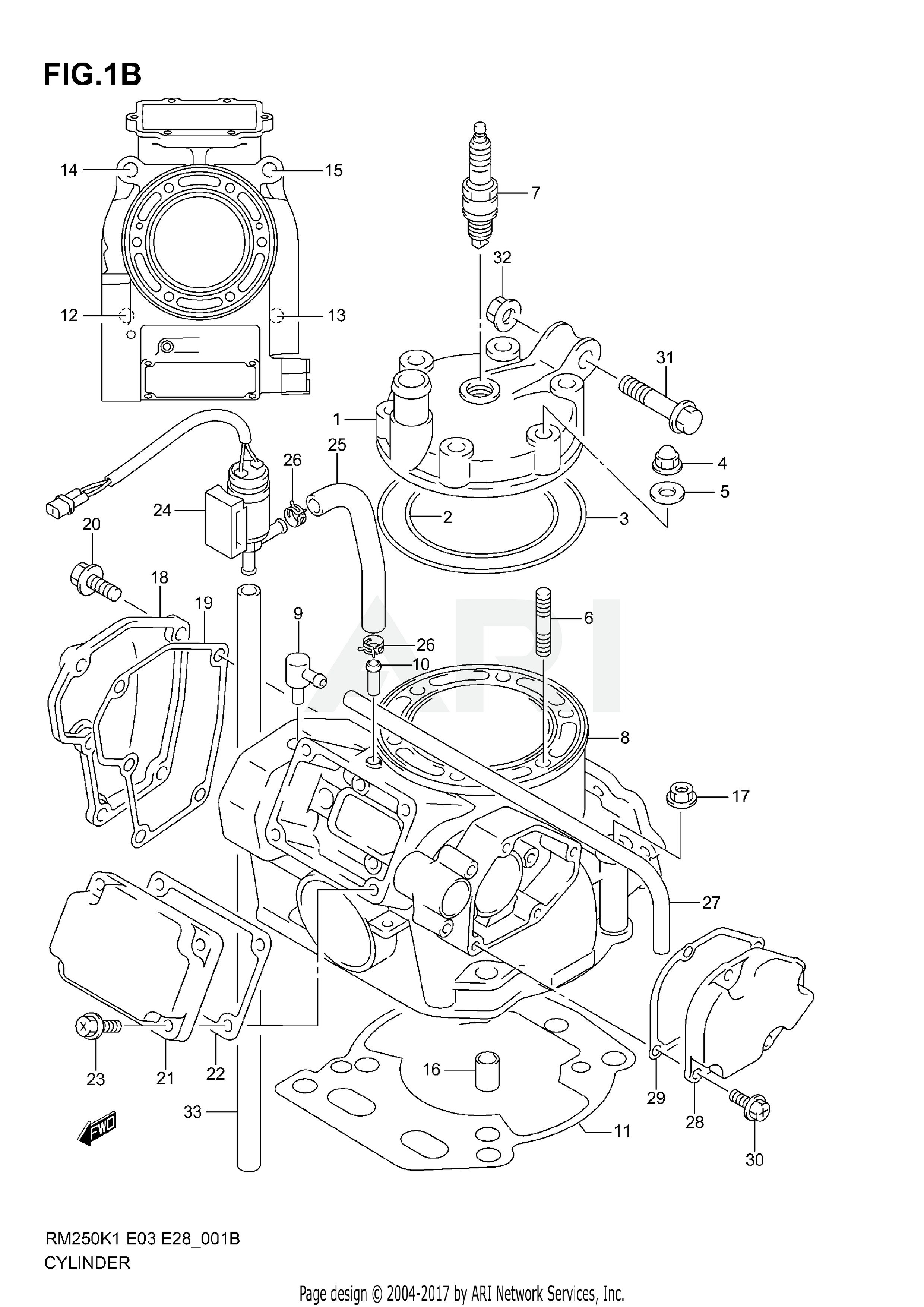 CYLINDER (MODEL K1)