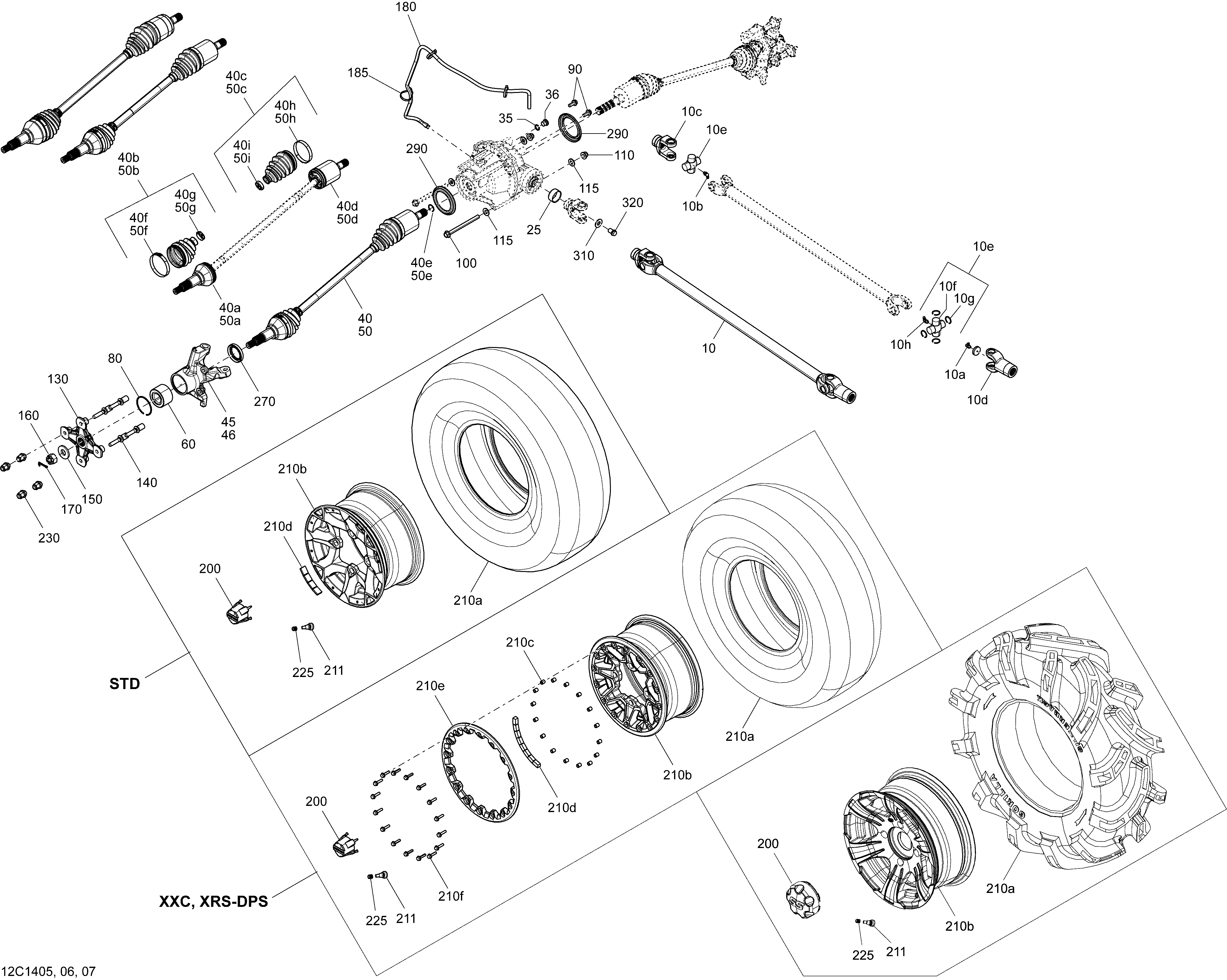 Drive System, Front _12C1406