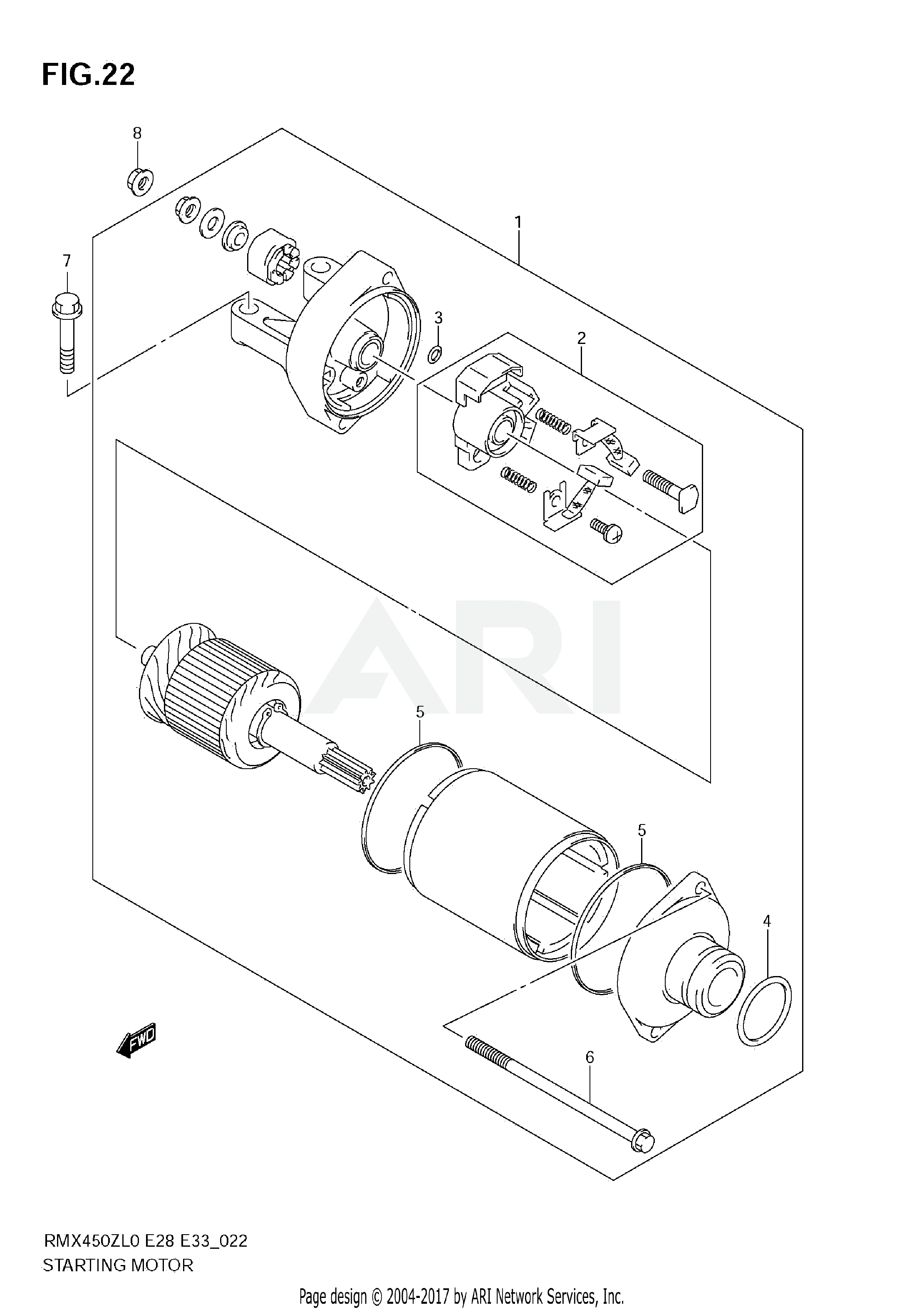 STARTING MOTOR