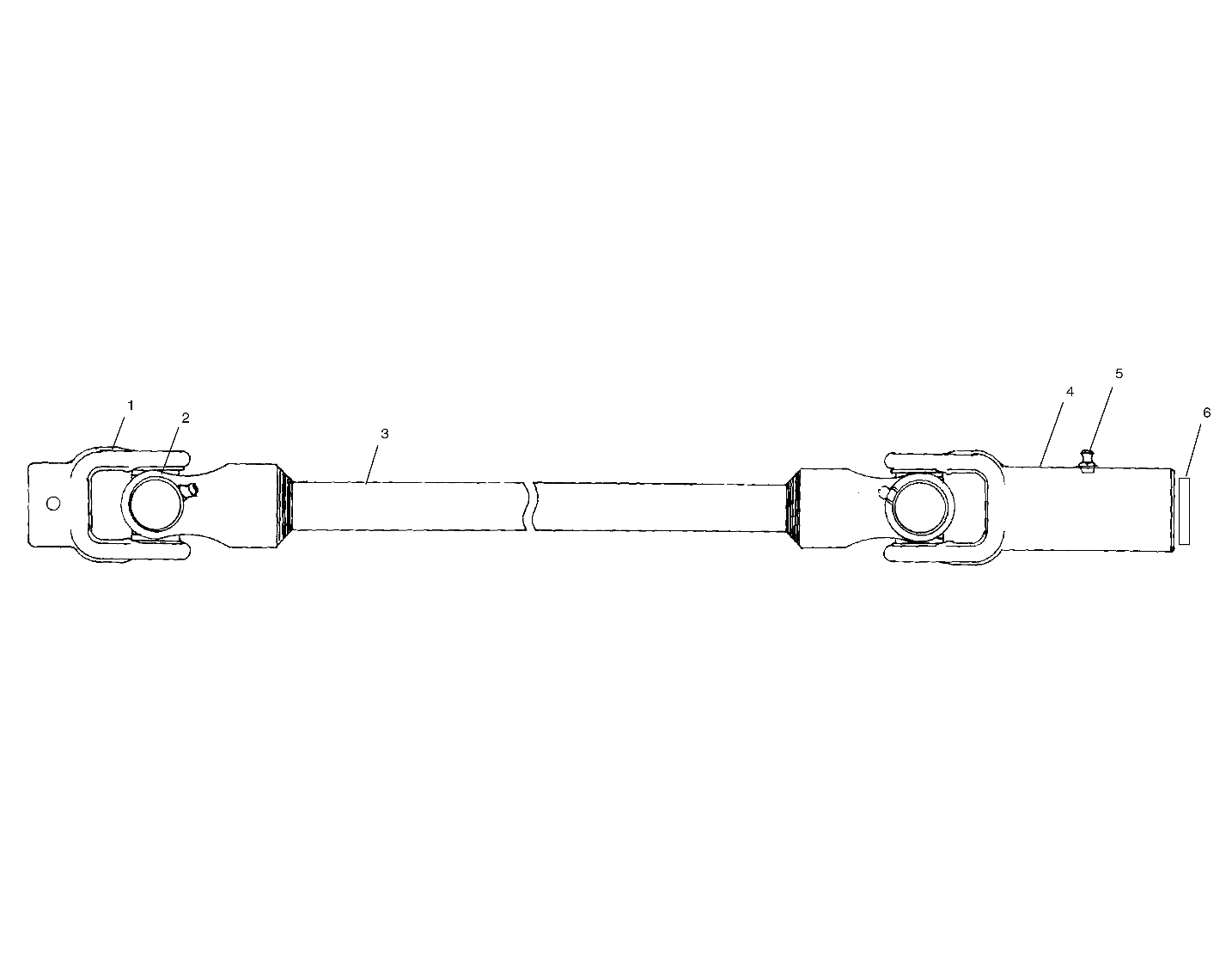 PROP SHAFT - A02CH42AA (4968536853B07)