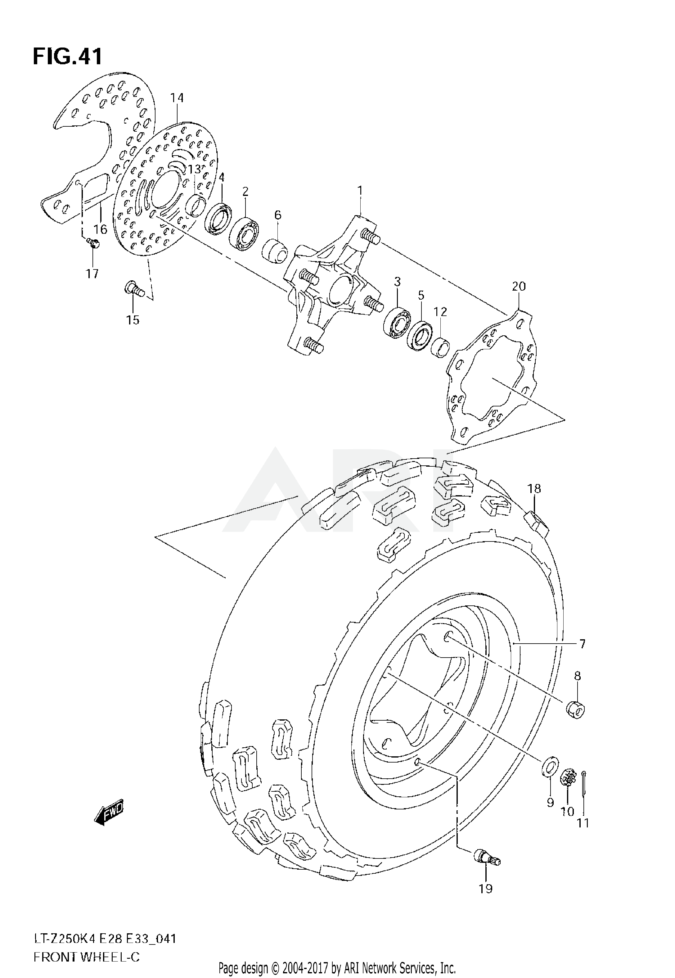 FRONT WHEEL