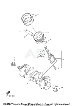 CRANKSHAFT PISTON