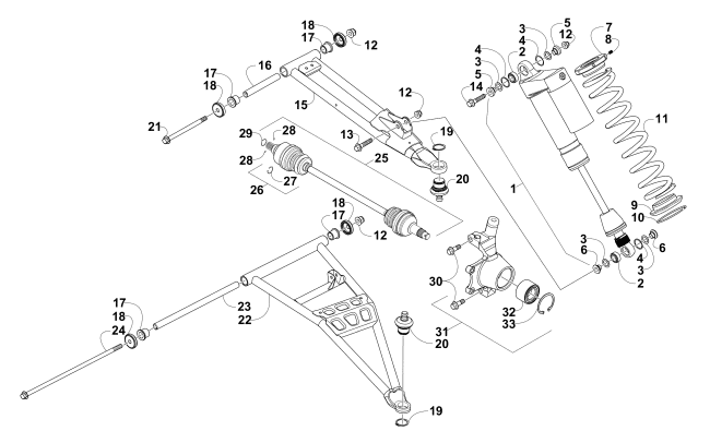 FRONT SUSPENSION ASSEMBLY