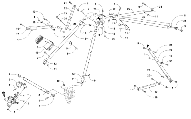 STEERING SUPPORT ASSEMBLY