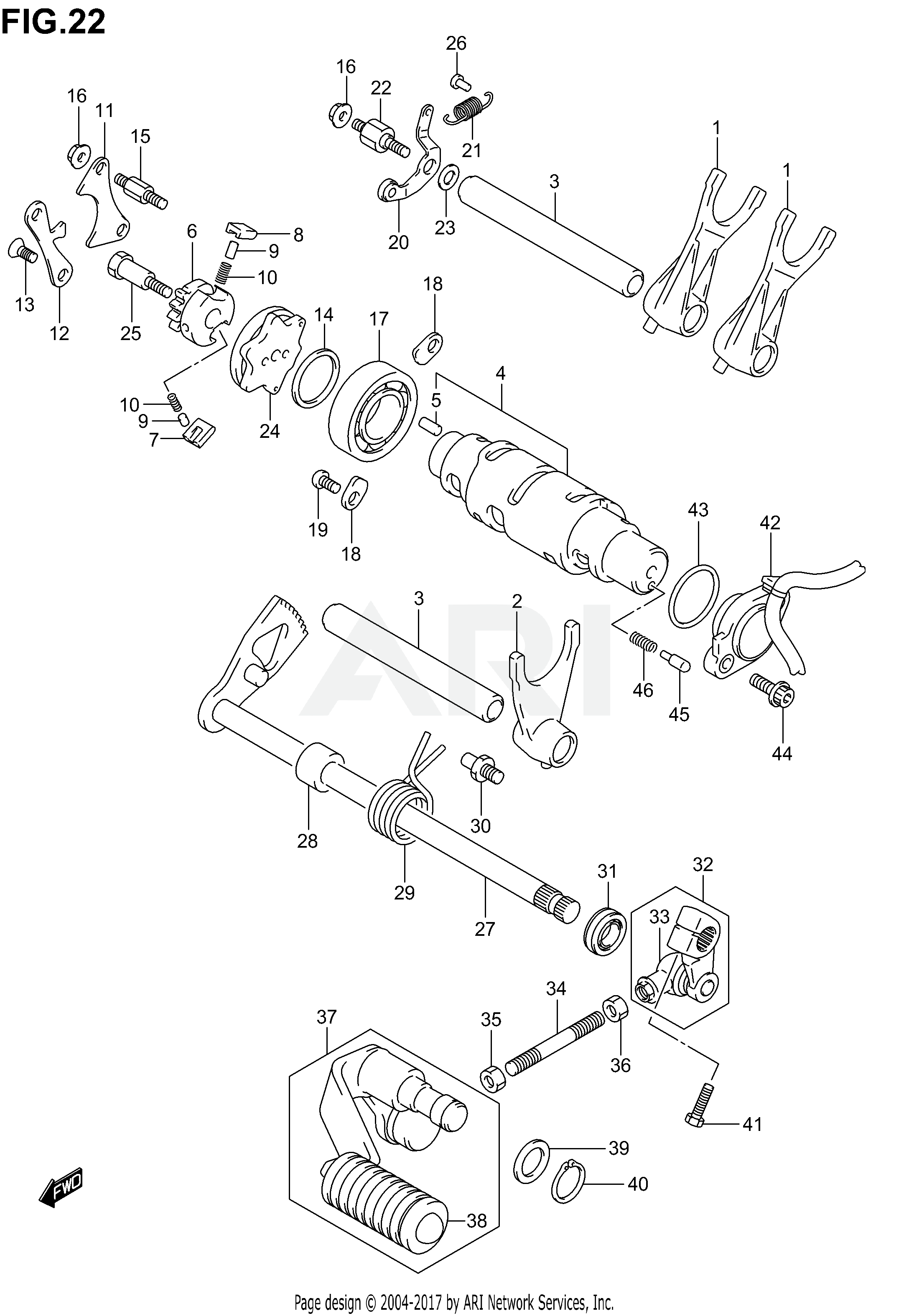 GEAR SHIFTING (MODEL K1/K2/K3/K4)