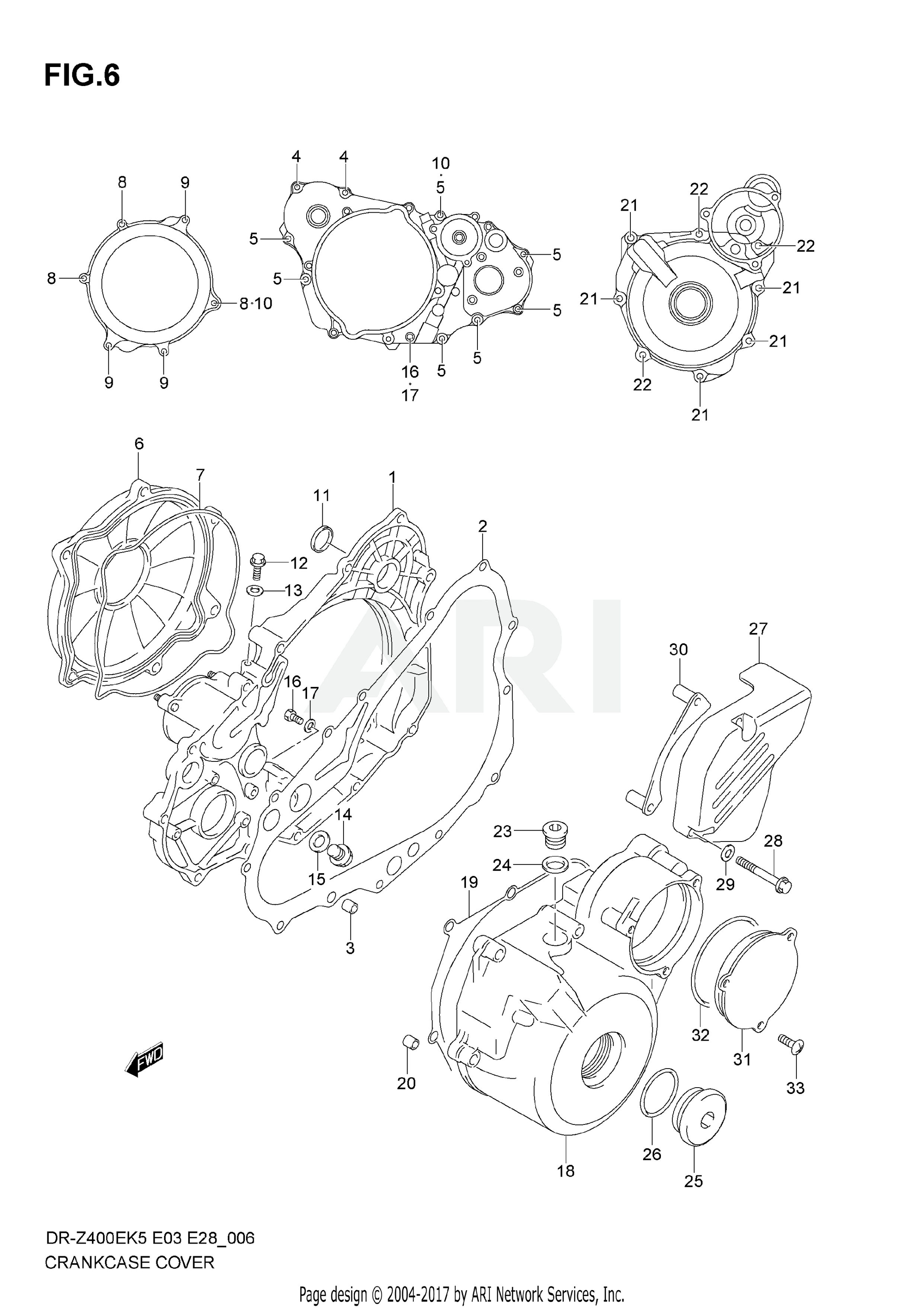 CRANKCASE COVER