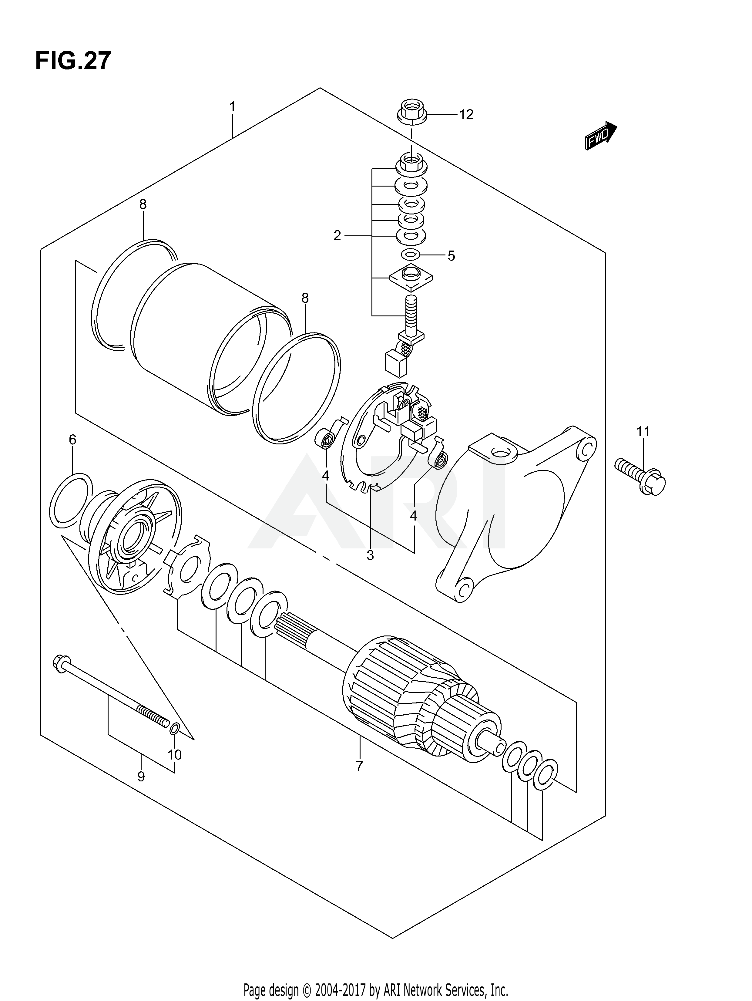 STARTING MOTOR