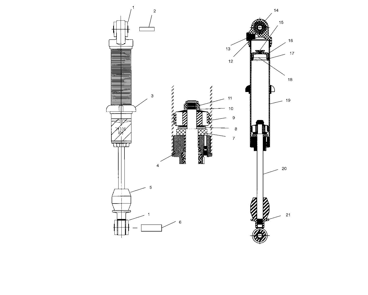 FOX SHOCK - IFS - S01NP8BS (4961106110B010)