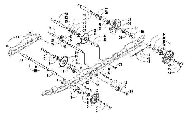 IDLER WHEEL ASSEMBLY