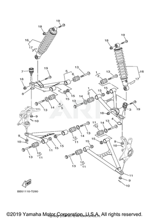 FRONT SUSPENSION WHEEL