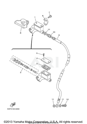 FRONT MASTER CYLINDER LS